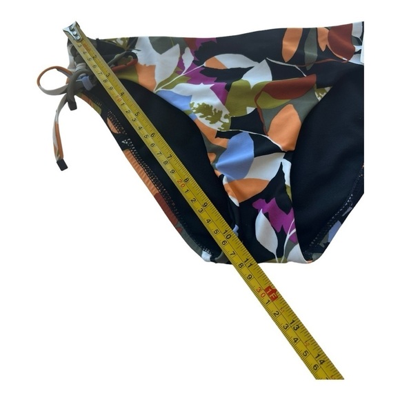 NEW Bar Ill Printed Side-Shirred Hipster Bottoms Swim Separate Size S MEC0515 - Picture 6 of 14